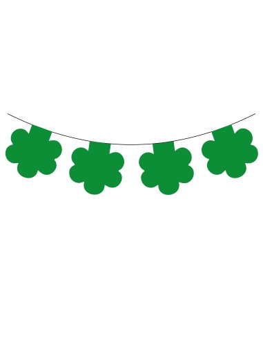 copy of Guirlande fleur rouge en plastique résistant