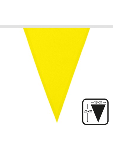 Guirlande fanions triangulaire multicolore en tissu pour évènements