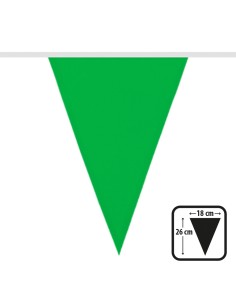 Guirlande fanions vert en tissu 1er prix