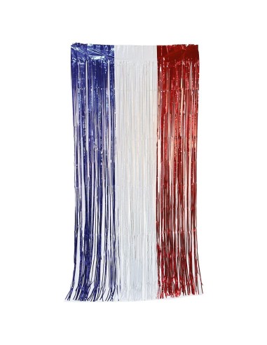 Rideau lamelles bleu blanc rouge