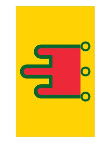 guirlande fanions drapeau Auvergne