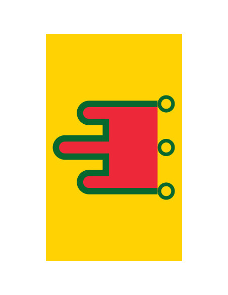 guirlande fanions drapeau Auvergne