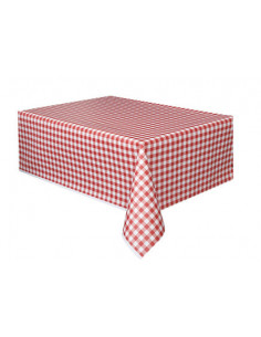 Nappe jetable vichy rouge...
