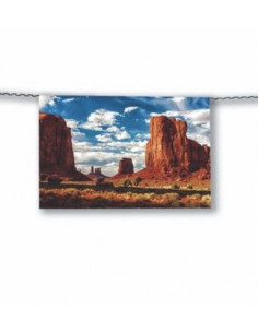 Guirlande monument valley en papier ignifugé 2