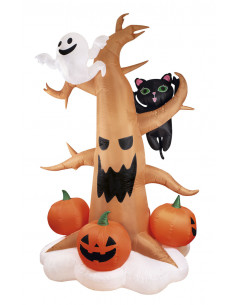 Arbre gonflable lumineux Halloween