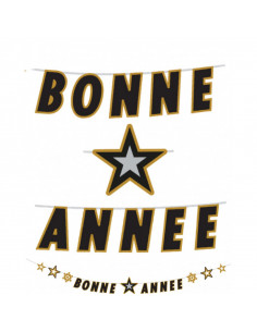 Guirlande "bonne année" sous forme de lettres pour le nouvel an 2
