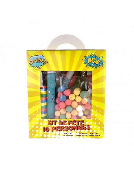 Pack cotillons 10 personnes rigolo