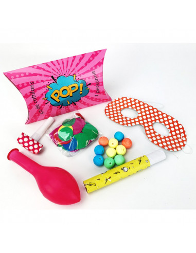 pochette cotillons originaux pour 1 personne