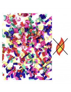 Canon à confettis papier multicolore ininflammable 30 cm 2