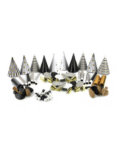 cotillons blanc luxe 10 personnes