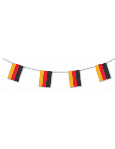 Guirlande drapeau Allemagne en plastique ultra résistant : Made in France
