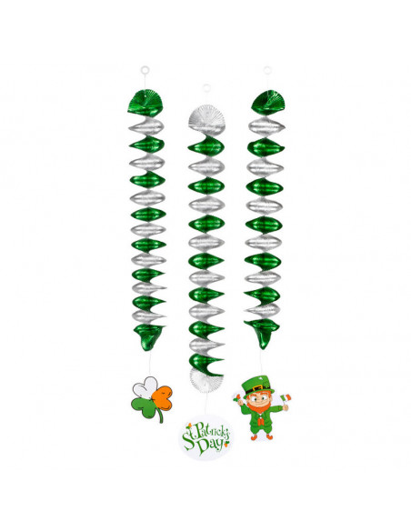 décorations spirales Saint Patrick