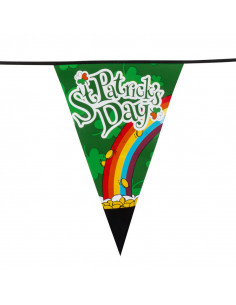 Guirlande fanions triangulaires Saint Patrick 2