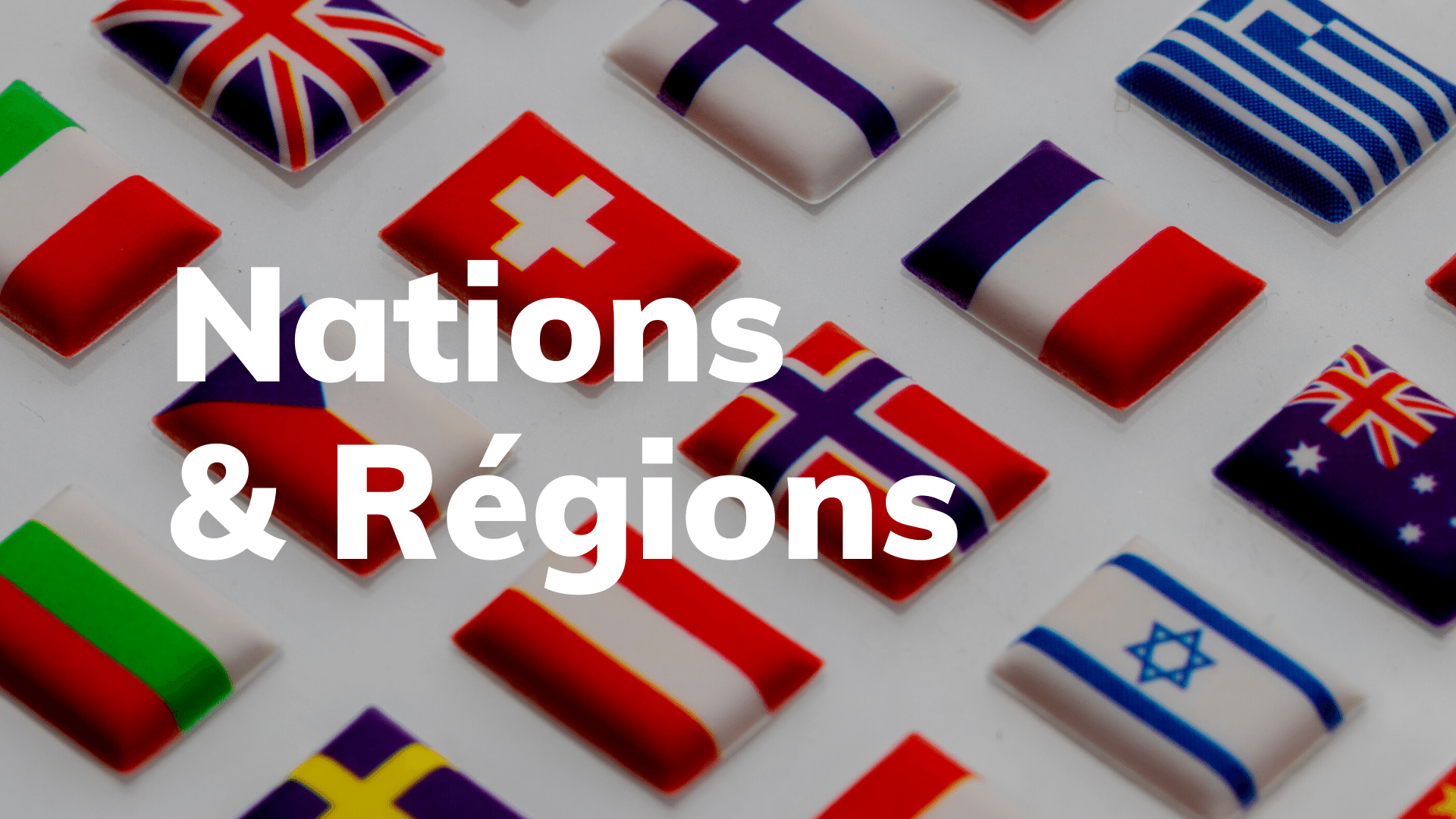 Drapeaux guirlandes lampion  fetes nations region 